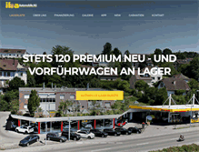 Tablet Screenshot of ib-automobile.ch